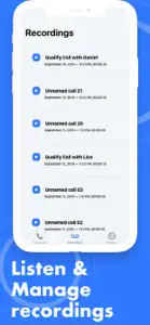 Phone Call Recorder & Listen screenshot #5 for iPhone