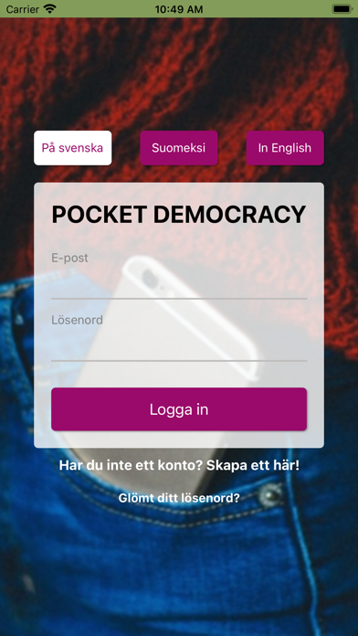 Pocket Democracy Screenshot