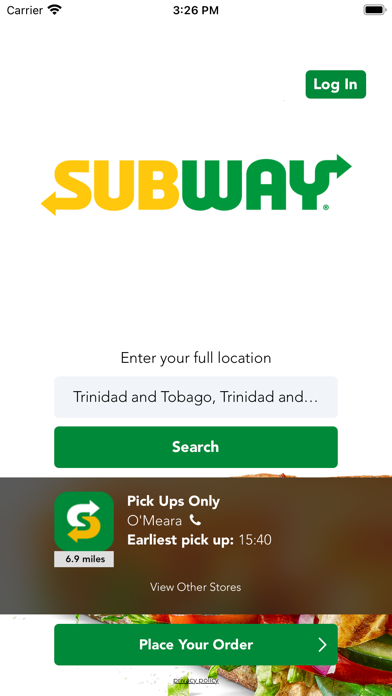 Subway Trinidad Screenshot