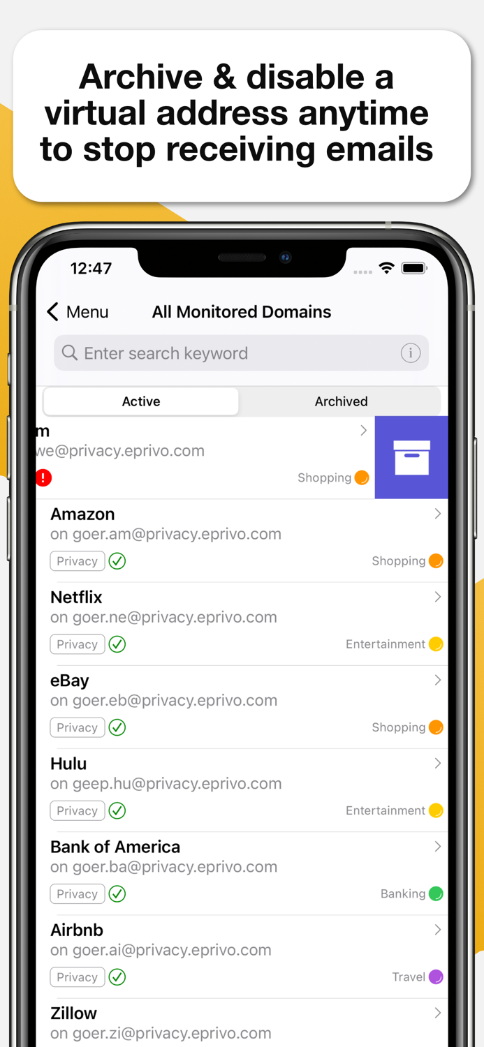 EPRIVO Private Identity Guard