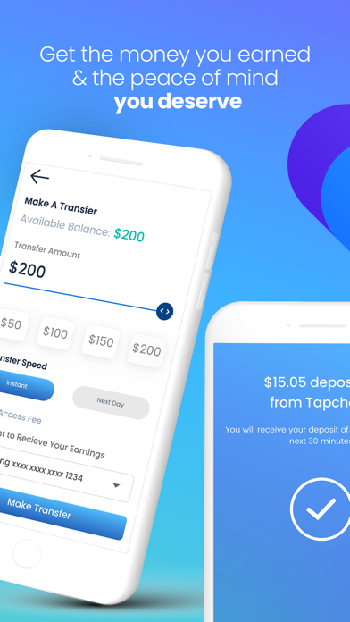 Tapcheck: On-Demand Earnings Screenshot