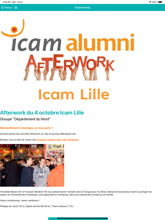 Screenshot #6 pour ICAM Alumni