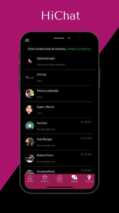 Hi Club: Comunidad Hostelera Screenshot