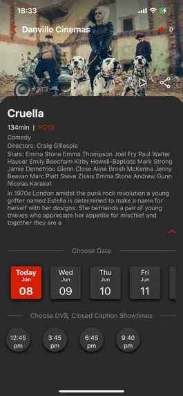 Game screenshot Danville Cinemas apk