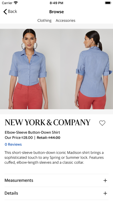 New York & Company Closet Screenshot