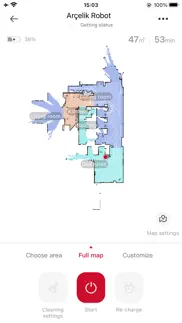 arçelik robot iphone screenshot 2