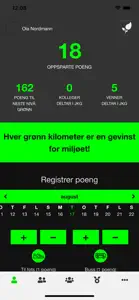 Jeg kjører grønt screenshot #2 for iPhone