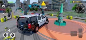 Police Car Drift Simulator screenshot #6 for iPhone