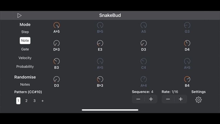 SnakeBud - AUv3 MIDI Sequencer screenshot-3