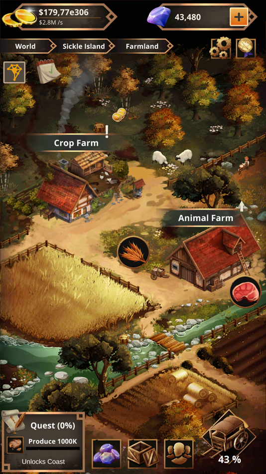 #1. Idle Medieval Merchant Tycoon (iOS) By: Bling Bling Games GmbH