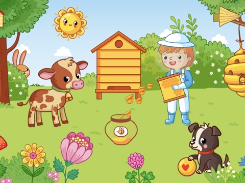 Funny Farm: toddler flashcardsのおすすめ画像3