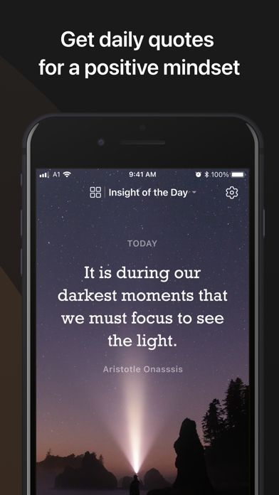Insight — Motivational Quotes Screenshot