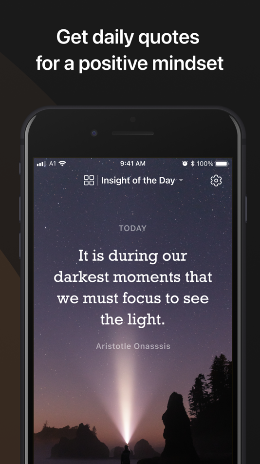#3. Insight — Motivational Quotes (iOS) De: BIGGIKO OOO