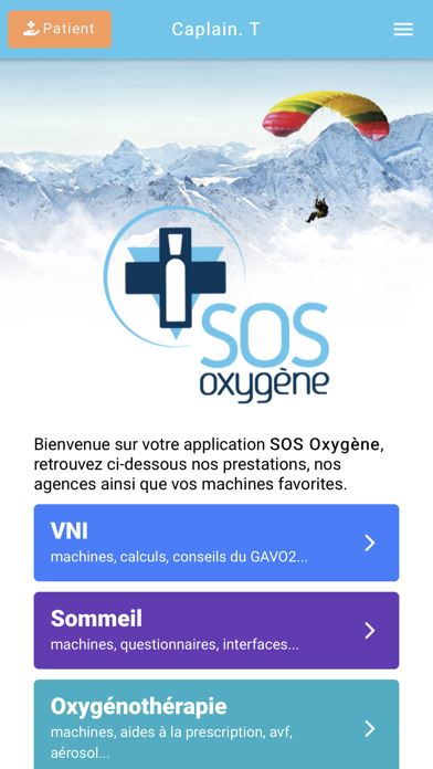 SOS Oxygene Screenshot