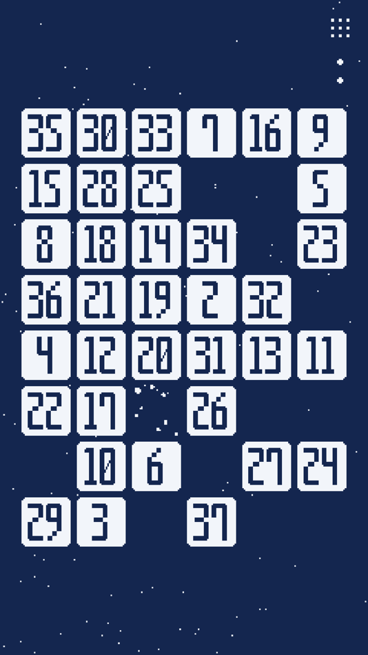 #7. Super Tap Numbers: brain game (iOS) By: atrium games