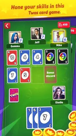 Game screenshot Two's: Two Cards hack