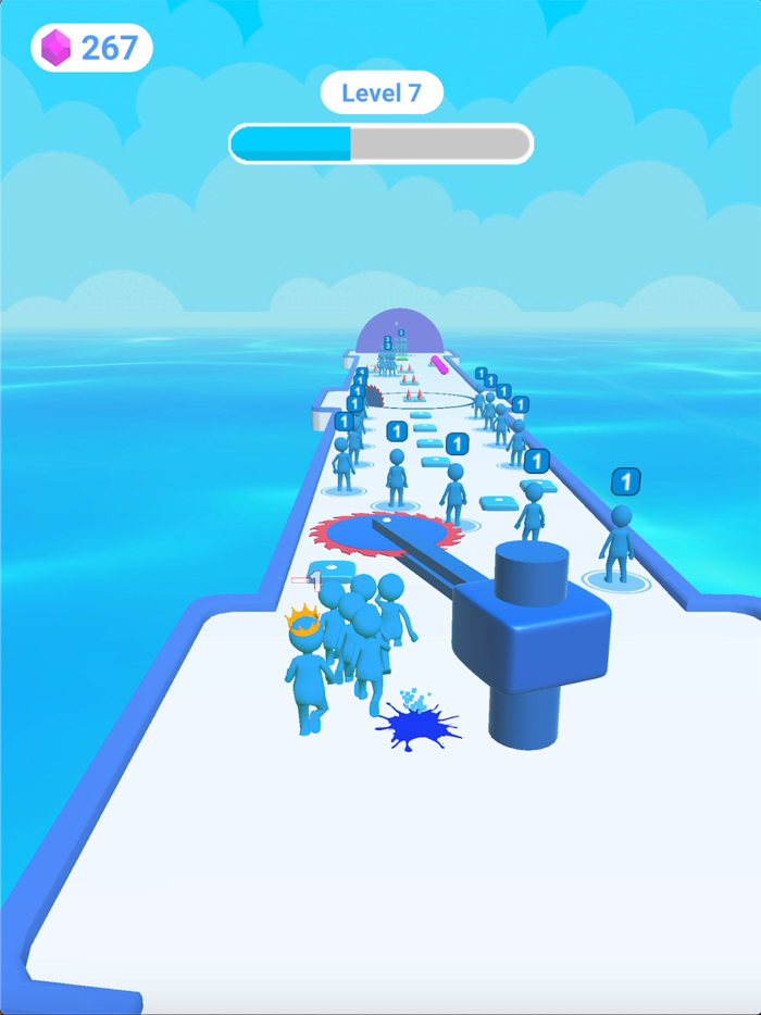 Castle Raid 3D Muscle Race