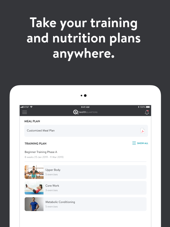 Screenshot #5 pour Health Quarters Fitness