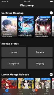 manga monster - manga reader iphone screenshot 1