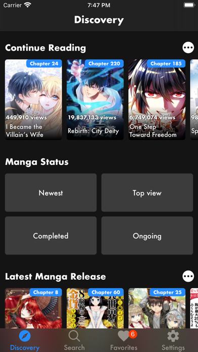 Manga Monster -  Manga Reader Screenshot