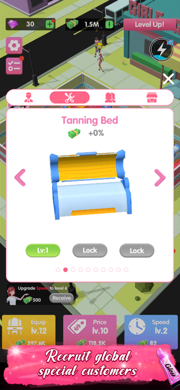 Idle Beauty Salon - Sims Game