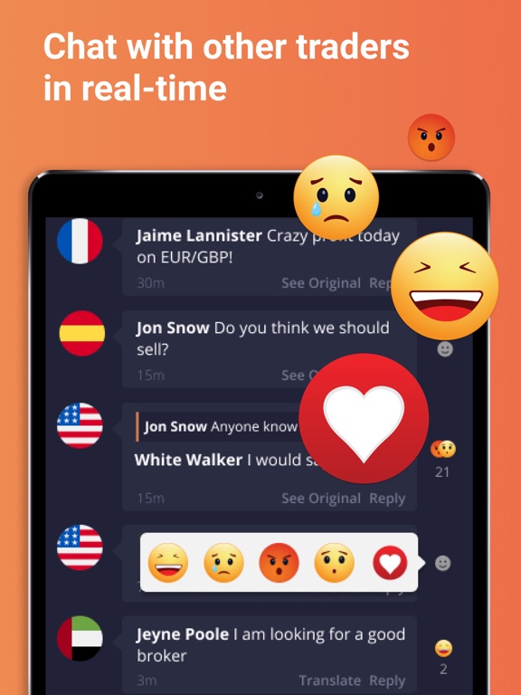 Crypto Signals & Track Bitcoin iPad screenshot 5 - Business app