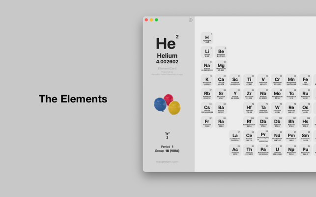 Skærmbillede af Chemistry Periodic Table 2024