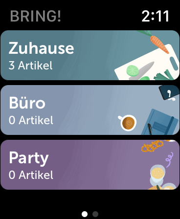 Bring! Einkaufsliste