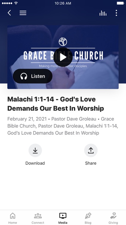 Grace Bible Church OH