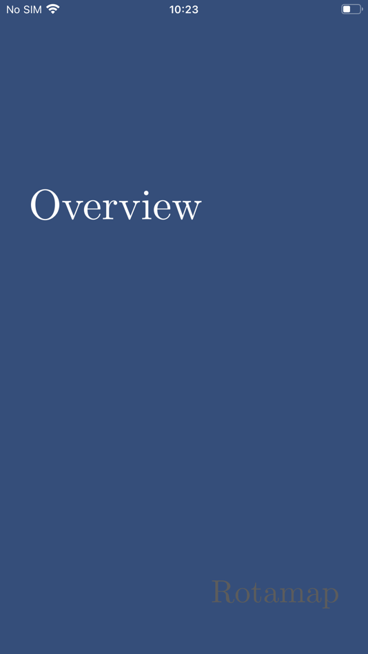 #1. Overview by Rotamap (iOS) Podle: Rotamap Ltd