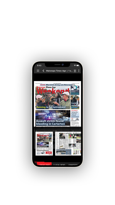 Wairarapa Times-Age Screenshot