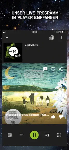 Game screenshot egoFM apk