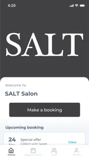 salt salon iphone screenshot 1