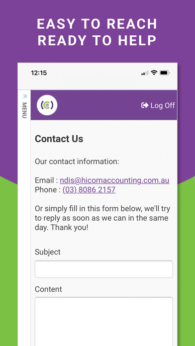 HiCom Care Screenshot