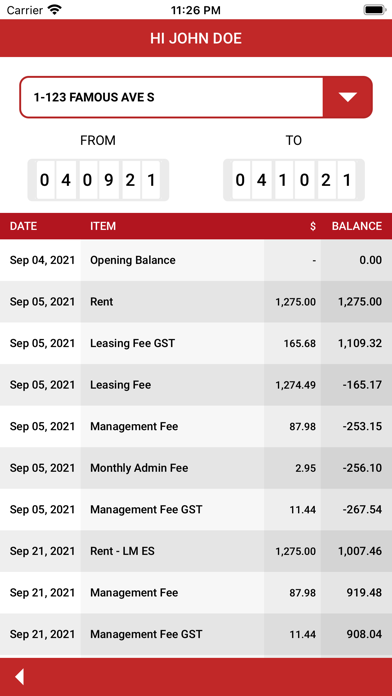 RentPerks Landlord Screenshot