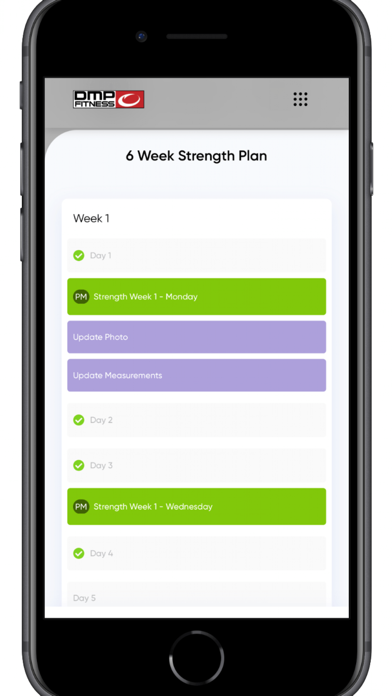 DMP Fitness screenshot 2