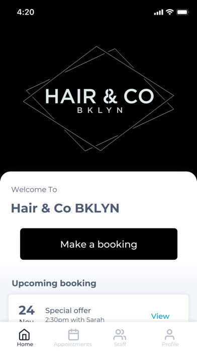 Hair & Co BKLYN Screenshot