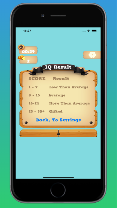 IQ Numbers Game Screenshot
