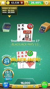 Blackjack 21 Casino Royale fun screenshot