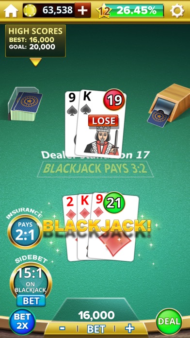 Blackjack 21 Casino Royale funのおすすめ画像3