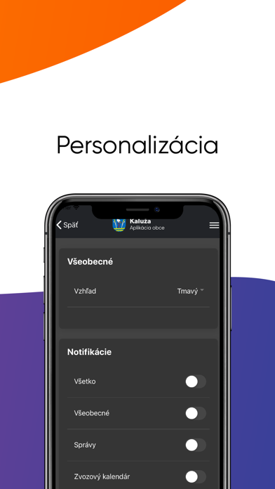 Obec Kaluža Screenshot