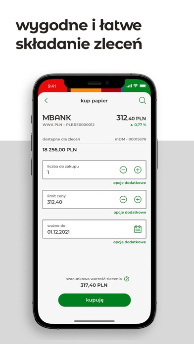 mBank Giełda Screenshot