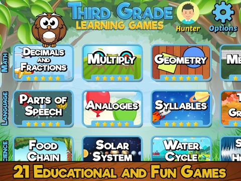 Third Grade Learning Games SEのおすすめ画像1