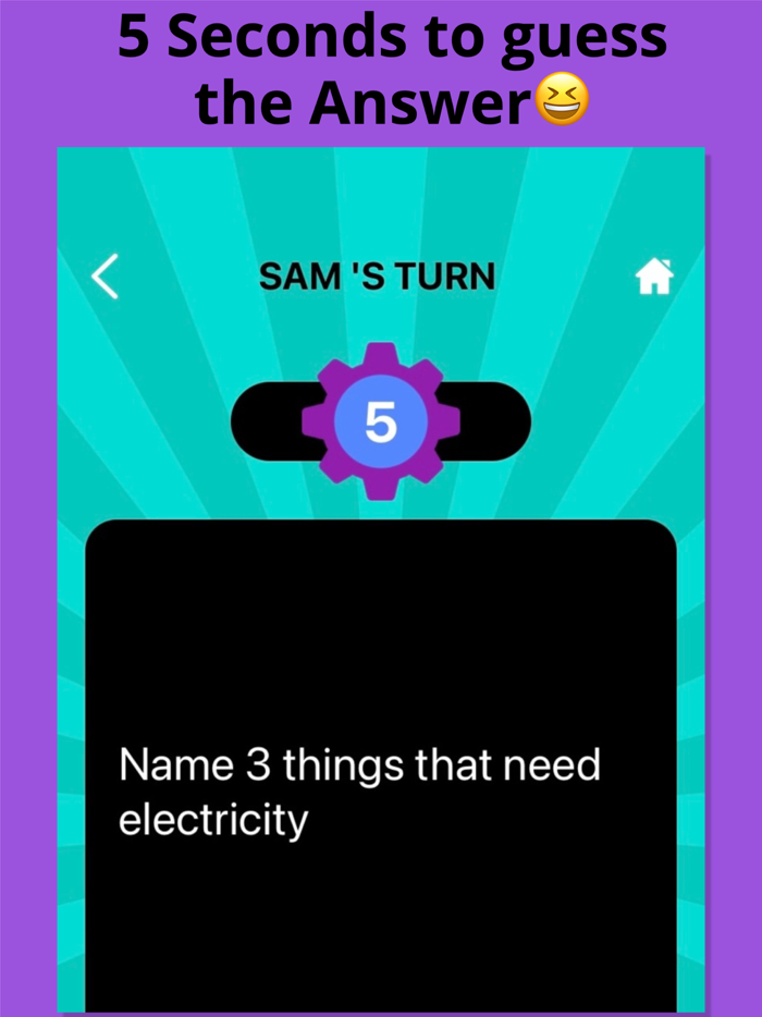 5 Second Rule - Group Game