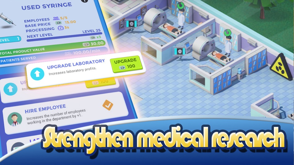 #6. Sim Hospital BuildIt-Idle Game (iOS) Podle: Global Mobile Games