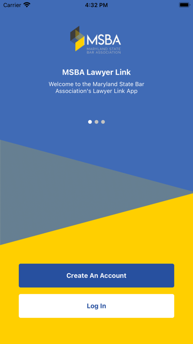 MSBA Lawyer Link Screenshot