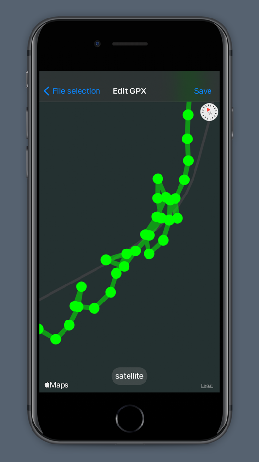 #3. GPX File Editor (iOS) 作者: Axel Esselmann