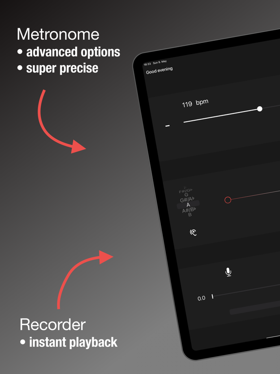 Daily Practice Tools - Music iPad screenshot 4 - Music app