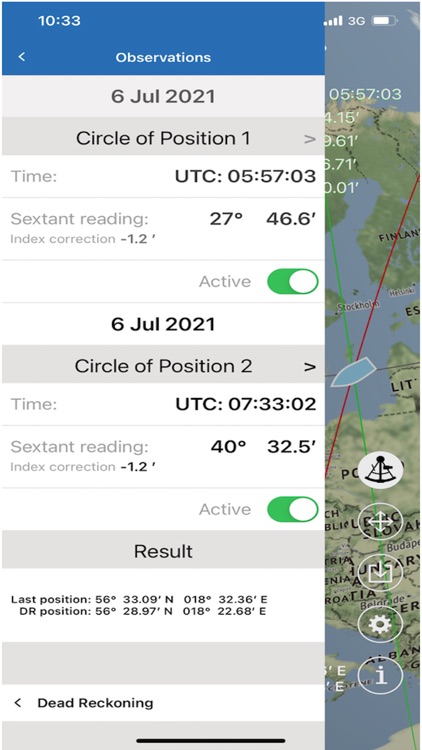 Circle Of Position Navigation screenshot-3