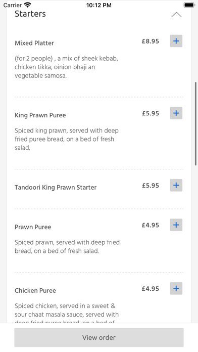 Spice Kitchen India Screenshot